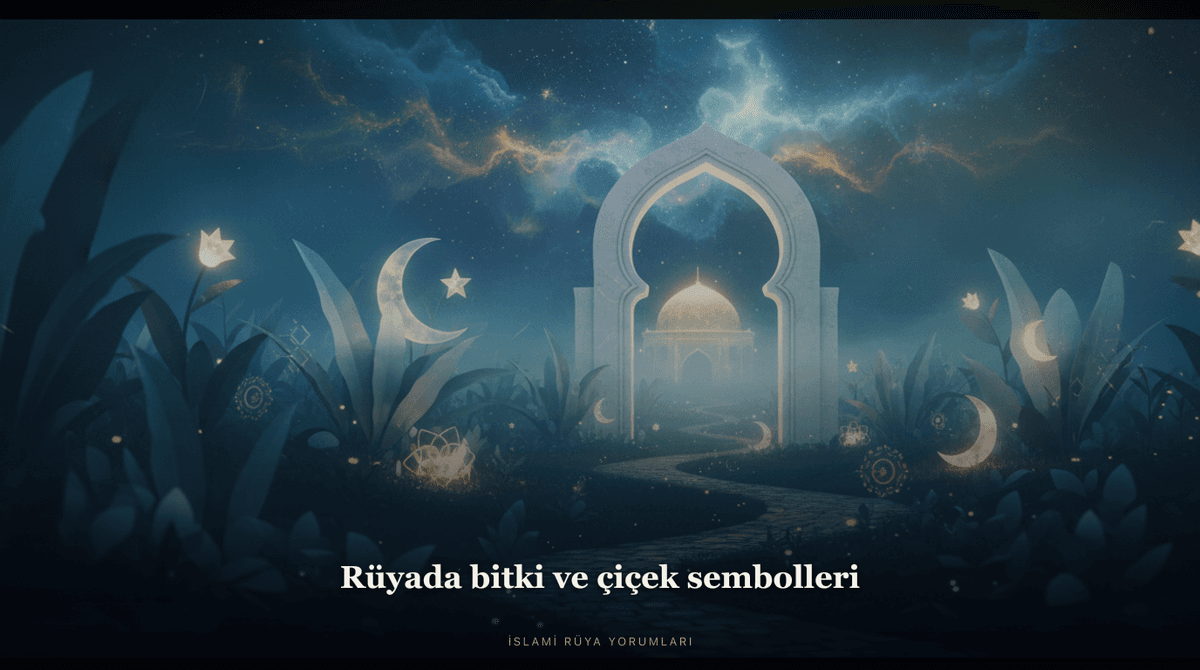 Rüyada bitki ve çiçek sembolleri — kapak görseli