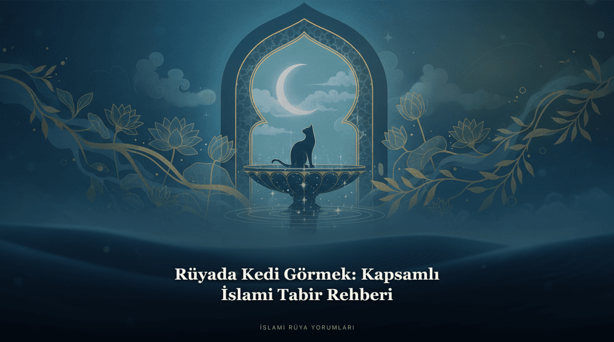 Rüyada Kedi Görmek: Kapsamlı İslami Tabir Rehberi — kapak görseli