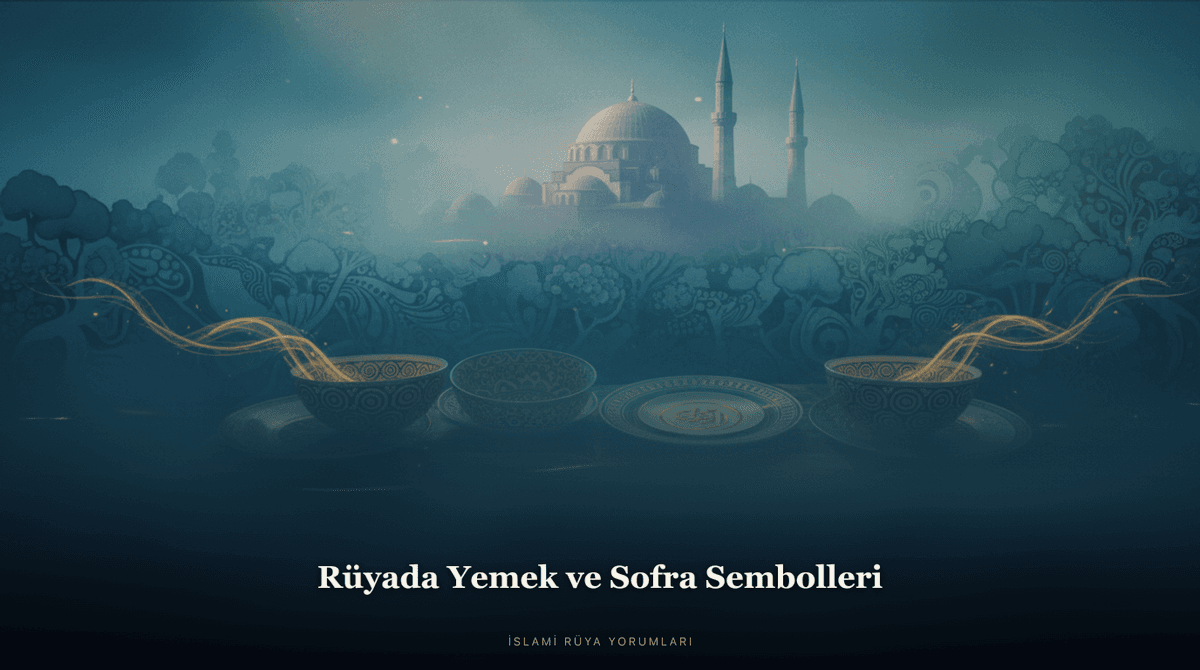 Rüyada Yemek ve Sofra Sembolleri — kapak görseli