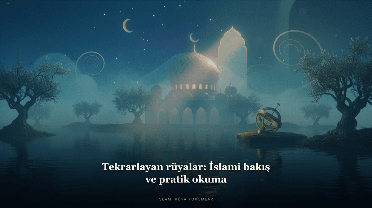 Tekrarlayan rüyalar: İslami bakış ve pratik okuma — kapak görseli